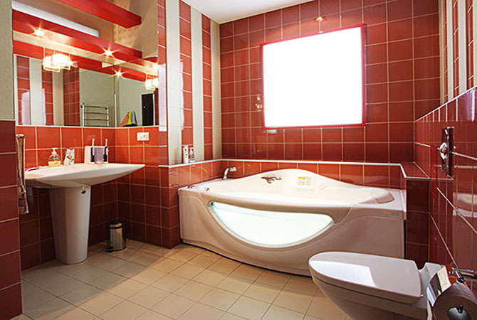 дизайн интерьер ванной комнаты