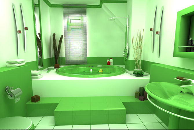 дизайн ванной комнаты портфолио