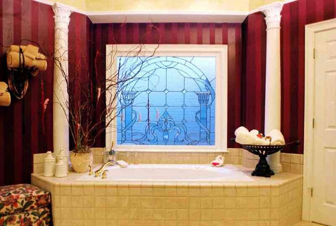 дизайн ванная комната интерьер